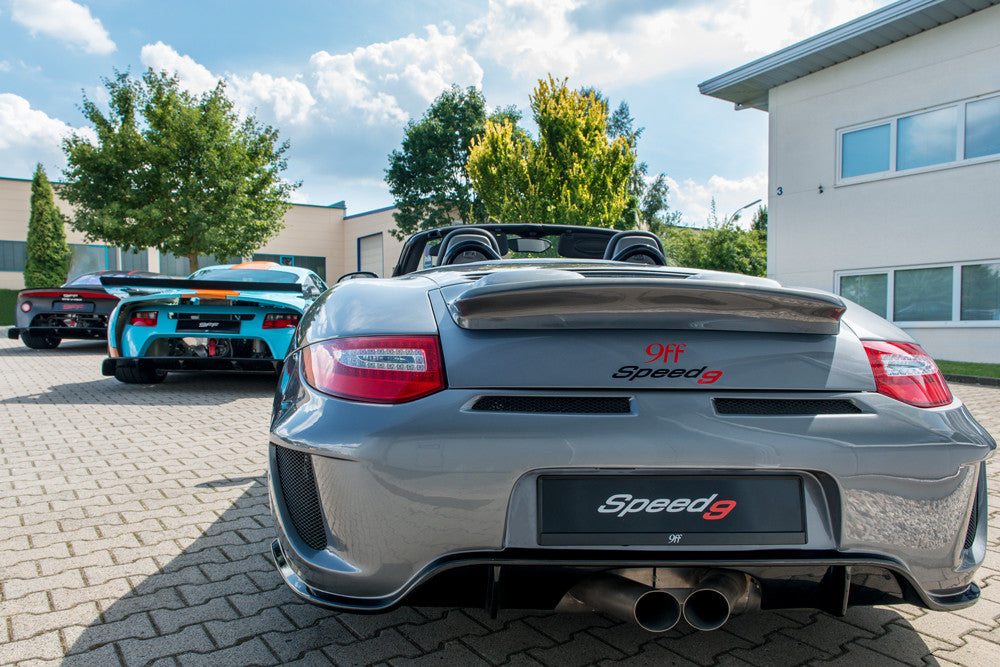 9FF Turbo rear apron suitable for Porsche 997 Turbo